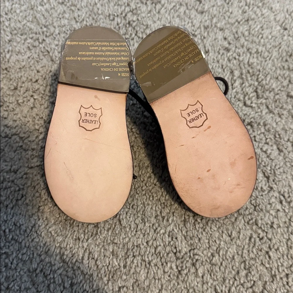Janie and Jack Brown Boys Brogue Dress Shoes